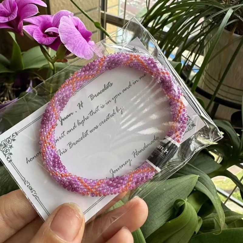 Wholesale Japanese Bohemian Rice Beads All-match Fragrance Diffuser Bracelet